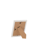 Cadre photo J-Line Chloé en MDF naturel, détail du design