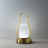 Lampe de table LED Lampuccino sur une table de nuit, décor élégant