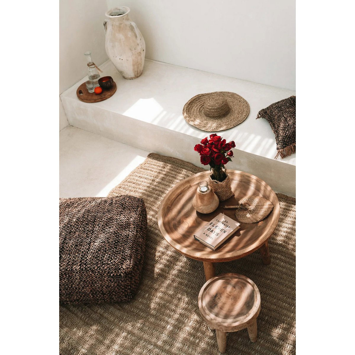 Ambiance cosy avec le tapis Seagrass dans un salon