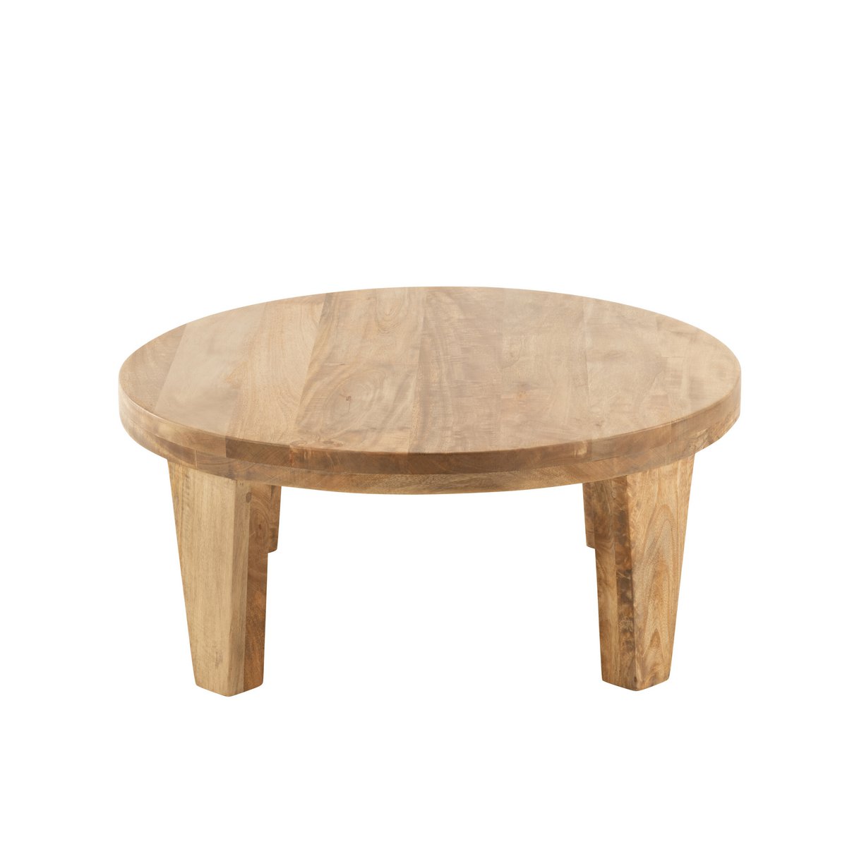 Table basse ronde J-Line dans un salon moderne