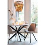 Vase Soda J-Line, profil montrant la finition brillante et forme ronde