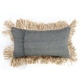 La Housse de Coussin Cotton Bonita - Noir Naturel - 30x50