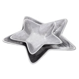 Déco Shell Star 12x 2er set box Master Box Starlight Gold ou Silver Christmas Decoration Aluminium