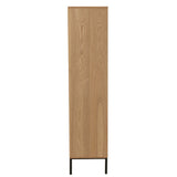 Vue latérale de l'armoire J-Line en style industriel