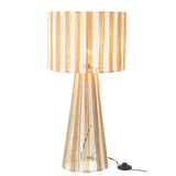 Lampe J-Line Ropes en métal et papier, vue de face