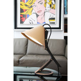 Lampe à poser SILENCE cuir revalorisé