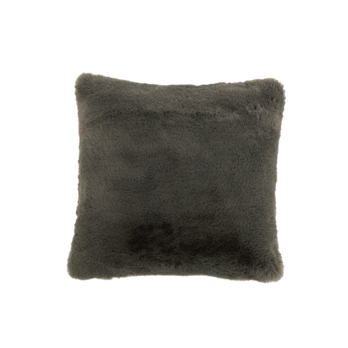 Coussin décoratif J-Line Cutie en polyester gris, vue de face