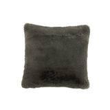 Coussin décoratif J-Line Cutie en polyester gris, vue de face
