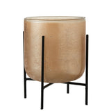 Lanterne Astor J-Line, détail du verre ambré