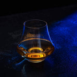 Verre à whisky en cristal avec pierres de granit