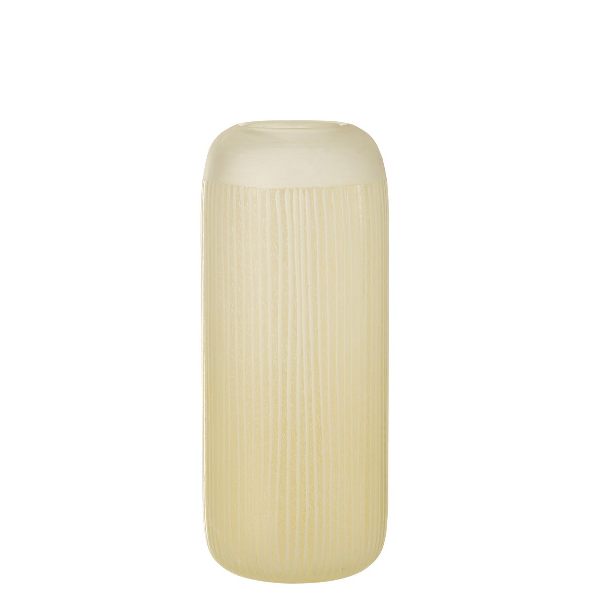 Vase J-Line Stripes sur étagère, décoration raffinée