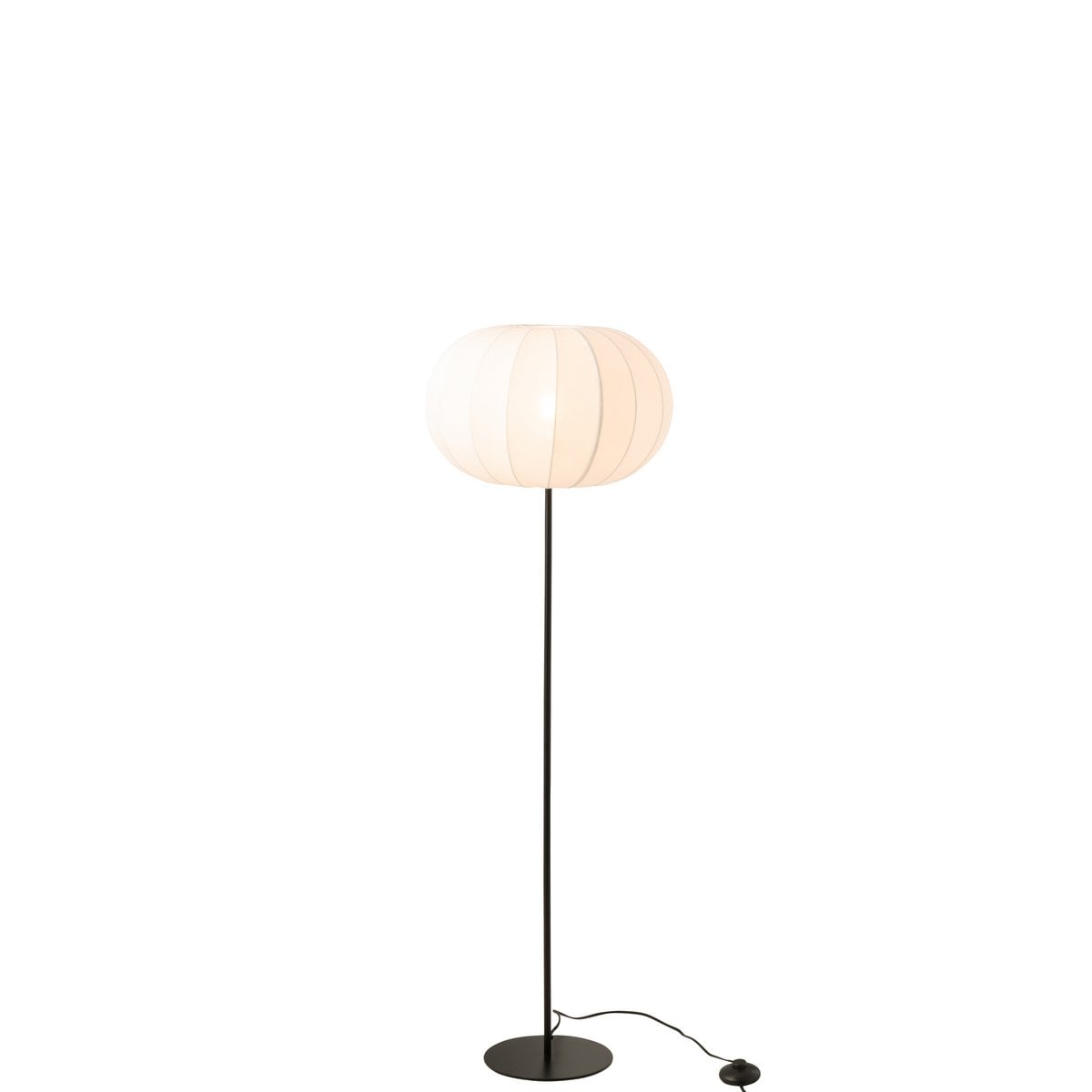 Lampe Lante Landt J-Line en métal blanc - vue de face