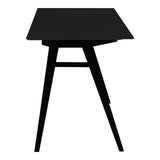 Bureau Vojens Noir dans un intérieur contemporain