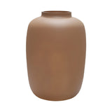 Vase en verre sable mat arctique beige