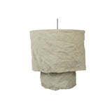 Lampe en Lin Olivia L gris olive