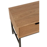 Vue latérale de la table d'appoint J-Line