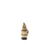 Figurine J-Line Gnome en bois et polyrésine - vue avant