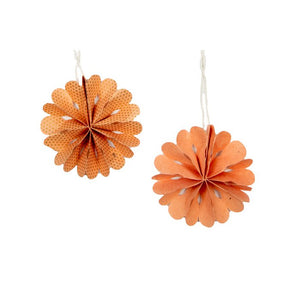 Rosace XS nude set de 2 pièces - élégance et légèreté en papier