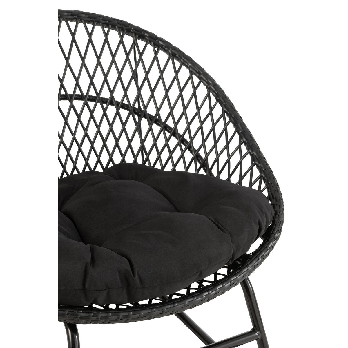Structure en métal du rocking chair J-Line Zayo