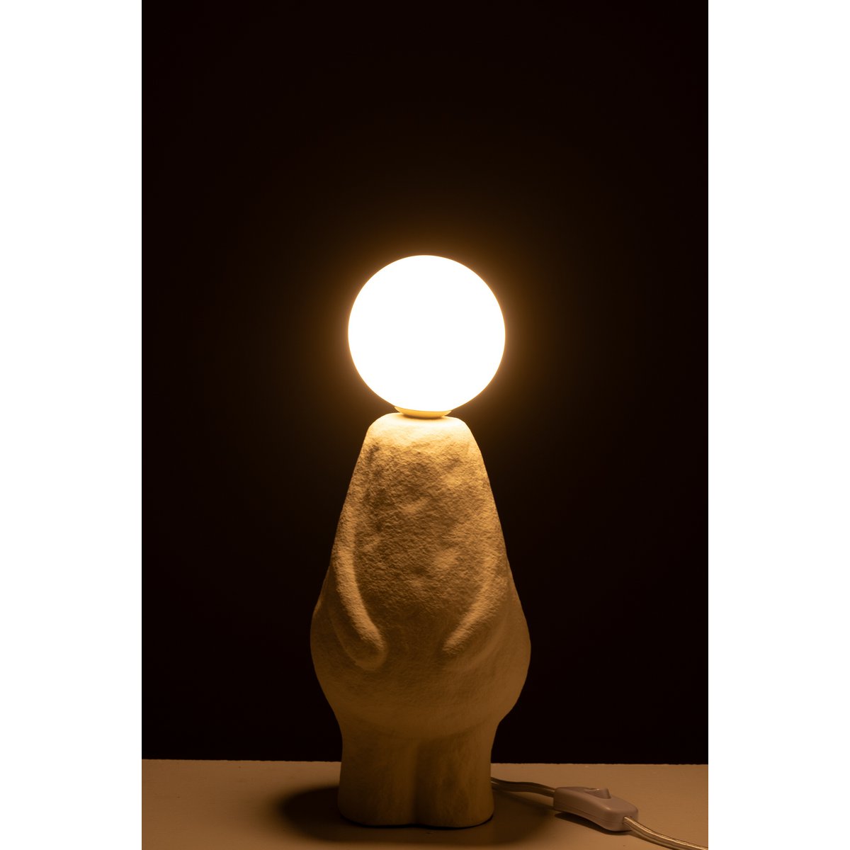 Lampe de Table Globe J-Line, ambiance intérieure chic