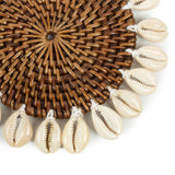 Le Coaster Colonial Shell - Brun Naturel