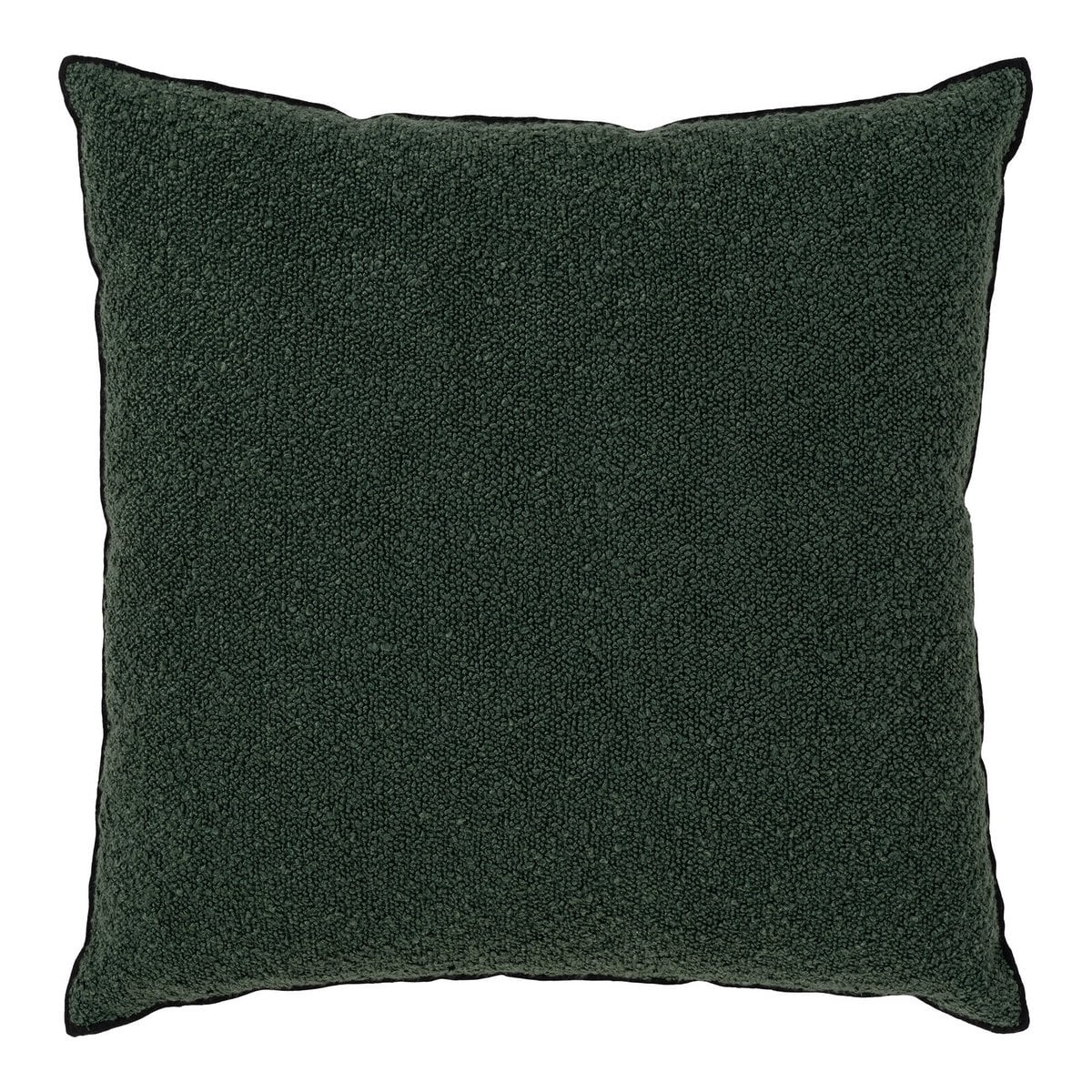 Coussin Lismore vert 45x45 cm sur canapé moderne
