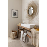 Tapis de bain uni Elly Lin 54 x 64