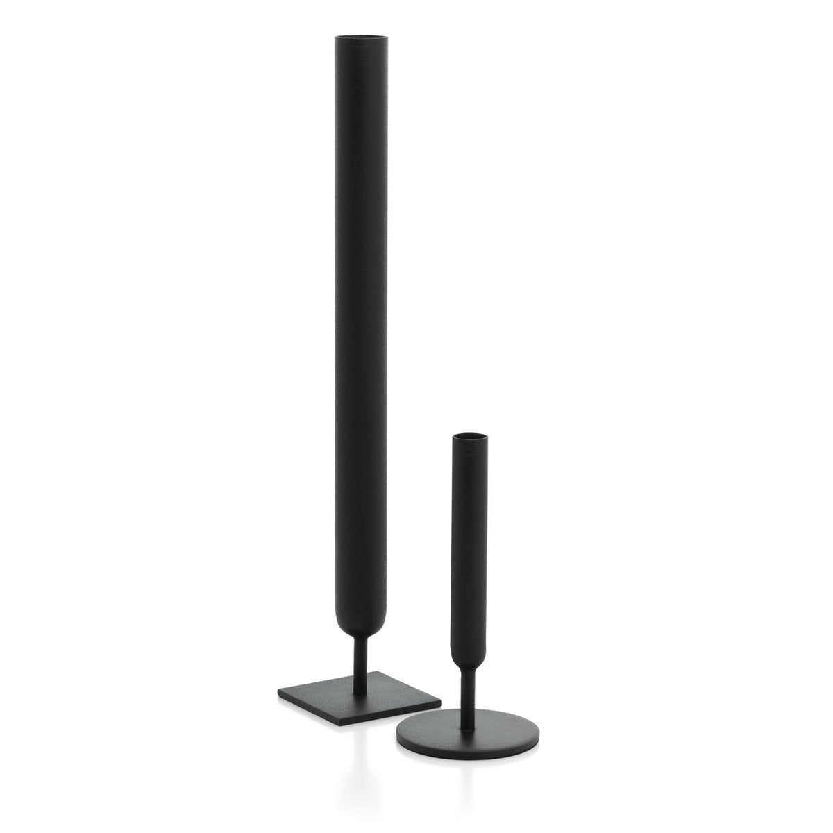 Vase Miss Slimsy XL noir avec finition mate, design moderne et élégant.