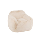 J-Line Canapé Cutie Polyester Crème Petit