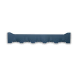 Gorillz Triangle Five - Porte-manteau mural - Industriel - Porte-manteau - 5 crochets - Bleu