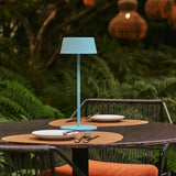 Lampe de table rechargeable bleue Hugo Amsterdams