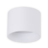 Spot LED "trios" Ø 10 cm blanc, en métal et en plastique avec des LED intégrées