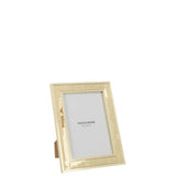 Cadre photo J-Line Miroir en verre doré - mise en scène décorative