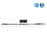 Miroir LED Light "Vareta" Métal et plastique en chrome avec des LED fermement installées