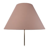 Abat-jour pour les lumières de table "causia", Ø en bas de 50 cm, Ø Top 22 cm, 33 cm de haut, mélange de coton en polyester en blanc