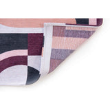 Tapis Eco - Rose Rohe - Tapis marron et rose