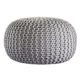 Pouf coloré Ø55cm, ambiance estivale pour terrasse