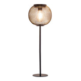 «Geli» à la lumière solaire LED, décoration extérieure en métal et en plastique en noir, avec une LED fermement construite