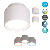 Endroit LED D: 11,5 cm "Trimes" blancs