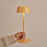 Lampe de table rechargeable Hugo Ambre Jaune