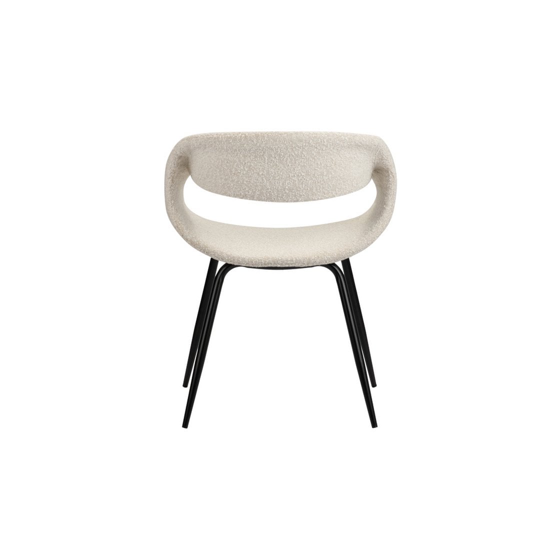 Chaise Baleine Perle Blanche - ambiance dans un intérieur moderne