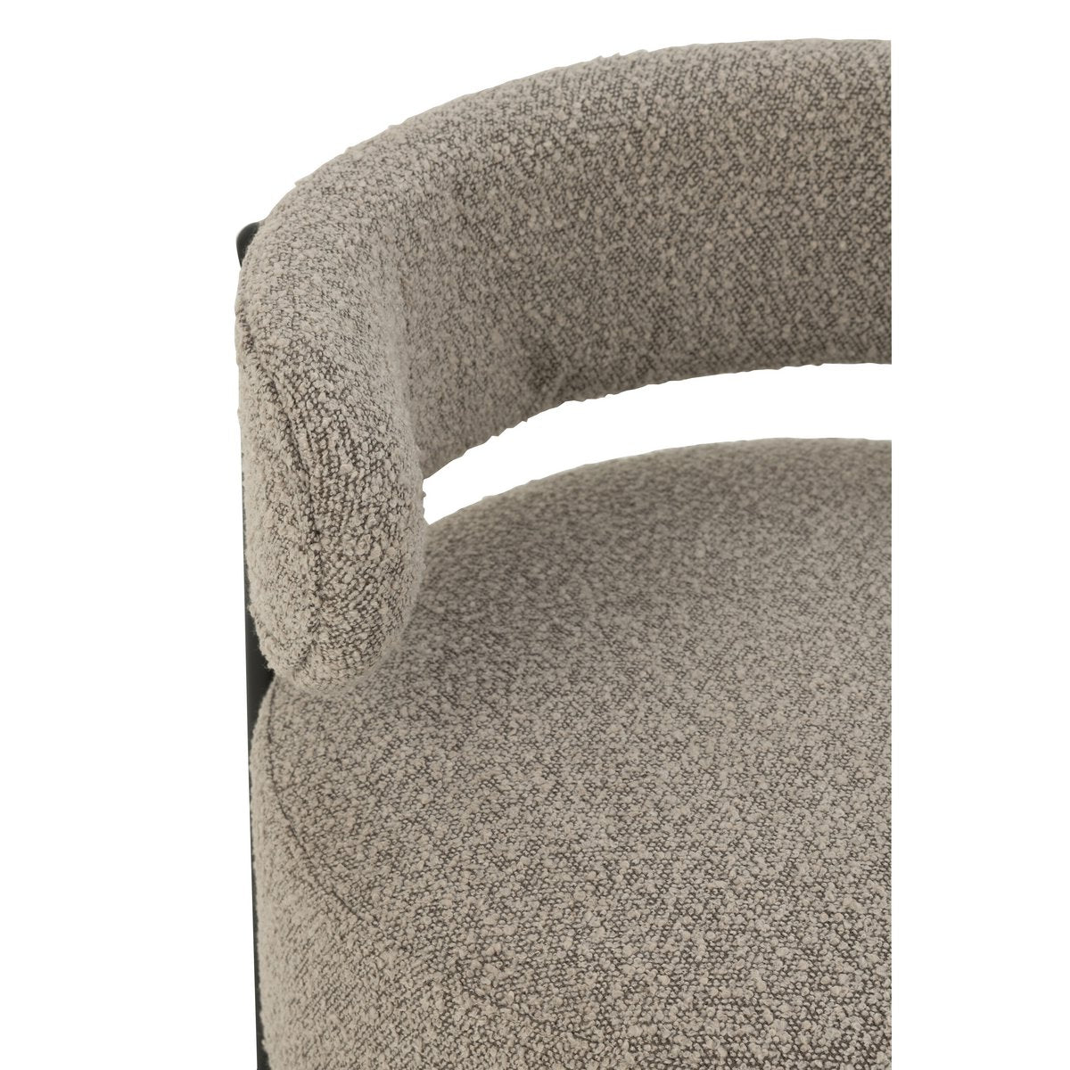 Vue arrière de la chaise longue J-Lounge, design épuré.