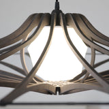 Suspension design bois noir D124 SINGING BLACK