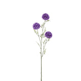J-Line Flower Ball Mum Pulvérisateur violet en plastique, décoratif et élégant