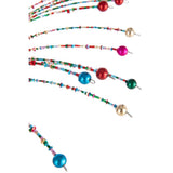Branche Perles J-Line en verre multicolore, décoration élégante pour salon.