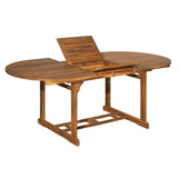 Ensemble de salon de jardin avec chaises et table