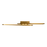Plafonnier LED-CCT "CARLON" doré