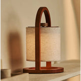 Lampe rechargeable en bois marron River Chestnut