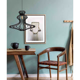 Suspension D55cm WOMAN BLACK avec diffuseur