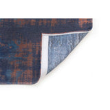 Tapis Eco - Sunset Blue - Tapis marron et bleu